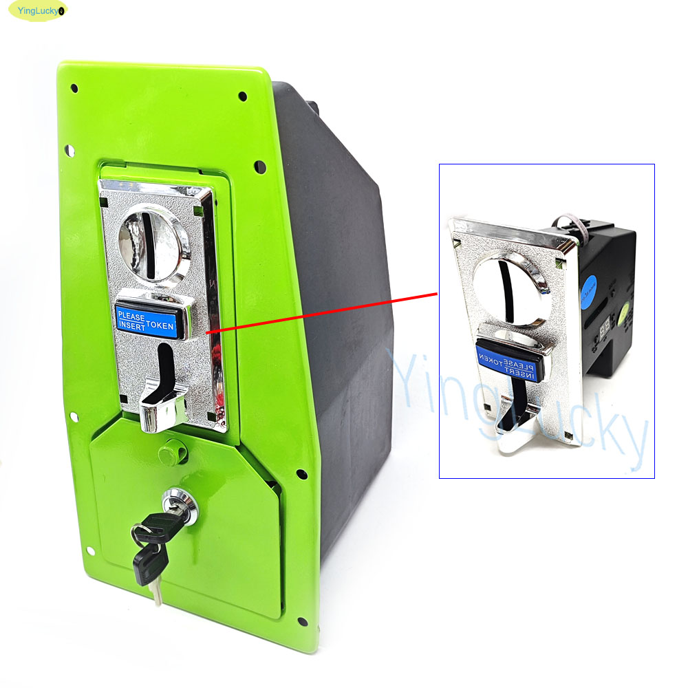 Arcade Vending & Laundry Revenue - Arcade Game Token Storage Box with