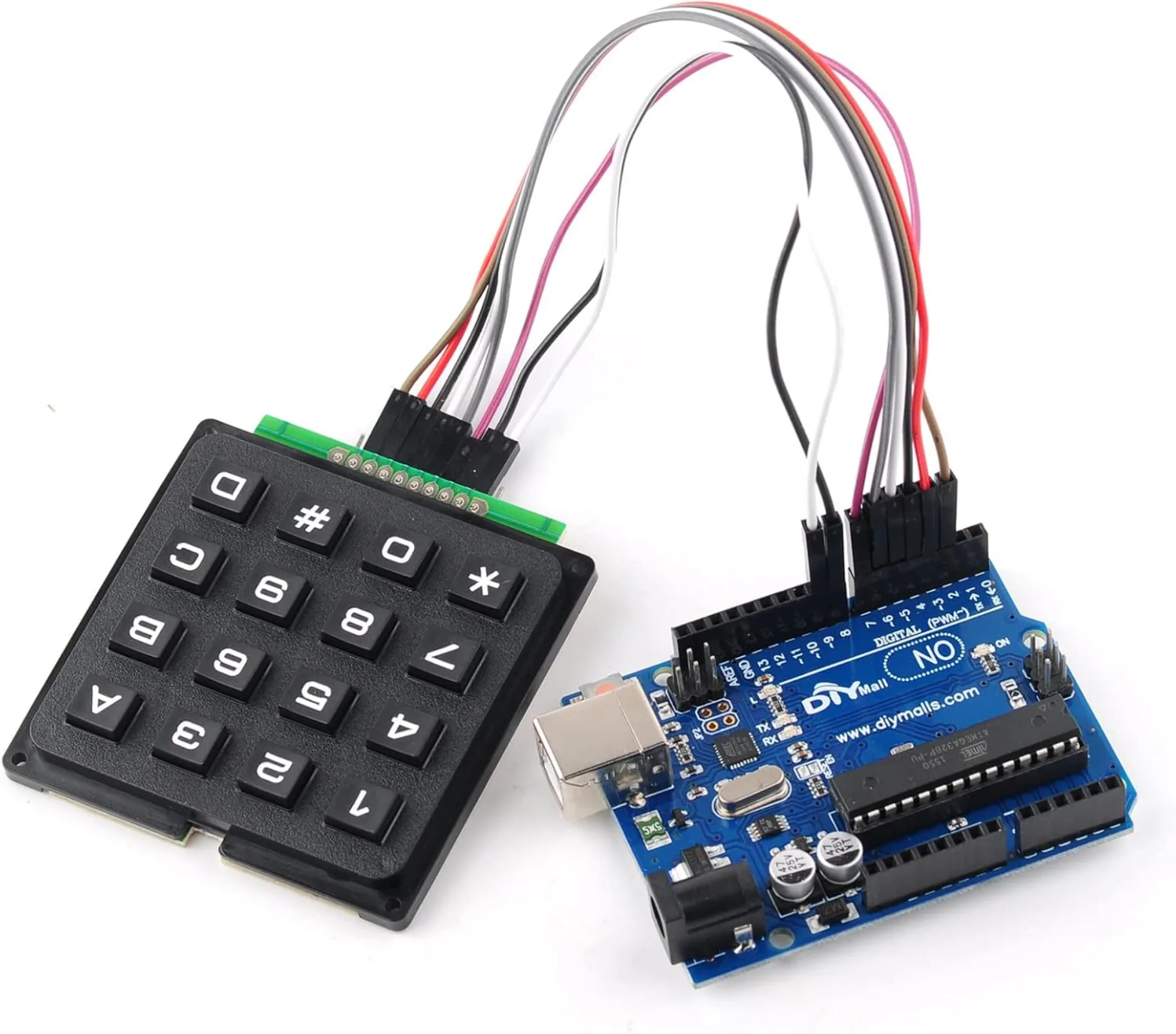 4x4 Matrix Membrane Keypad 16  - Arduino Vending Machine Project review and price