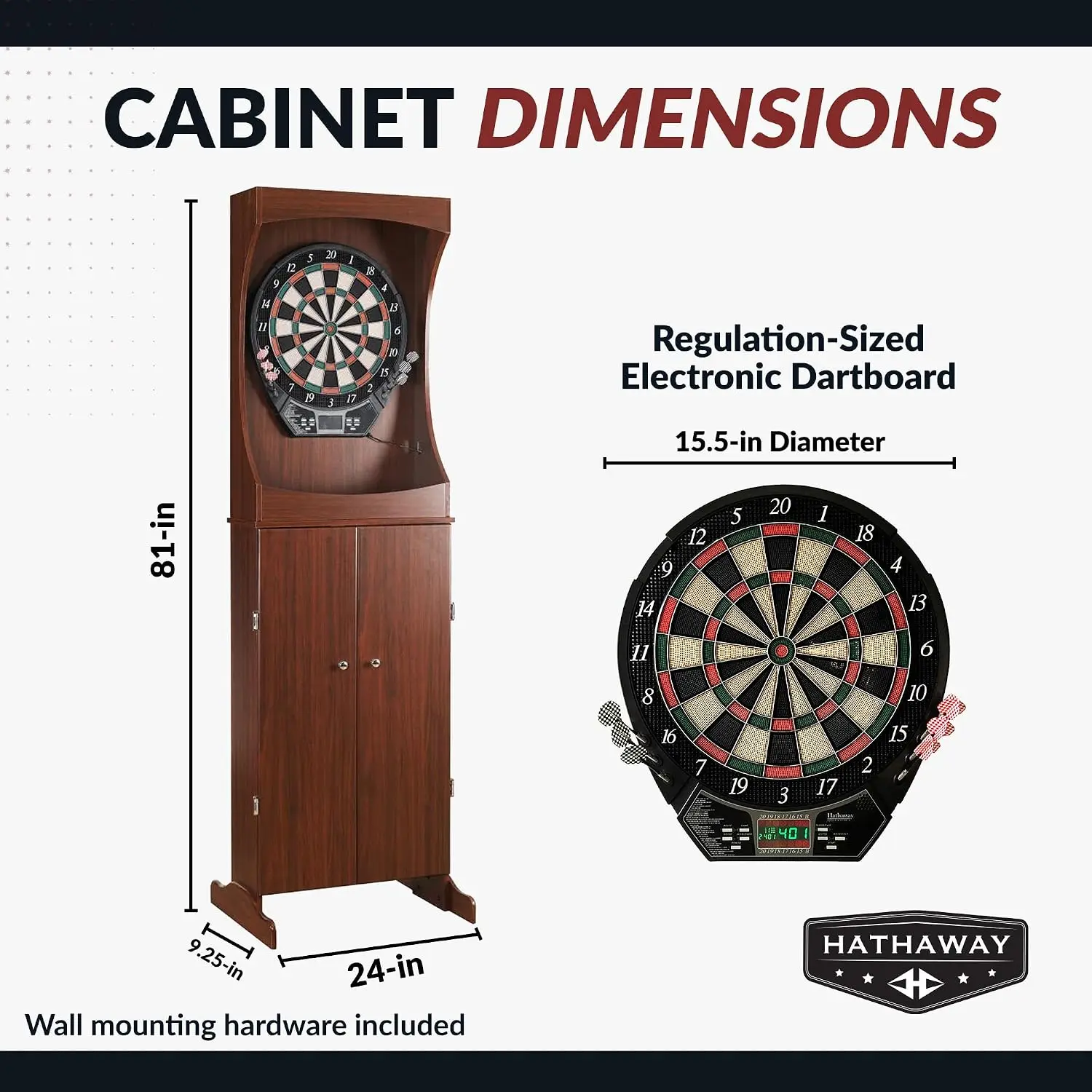 Outlaw Electronic Dart Board C - Electronic Dartboard Cabinet review and price