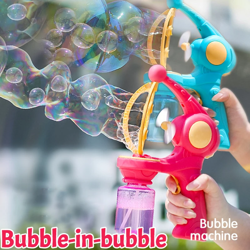 Automatic Bubble Gun Blowing E - Bubble Gum Machine review and price