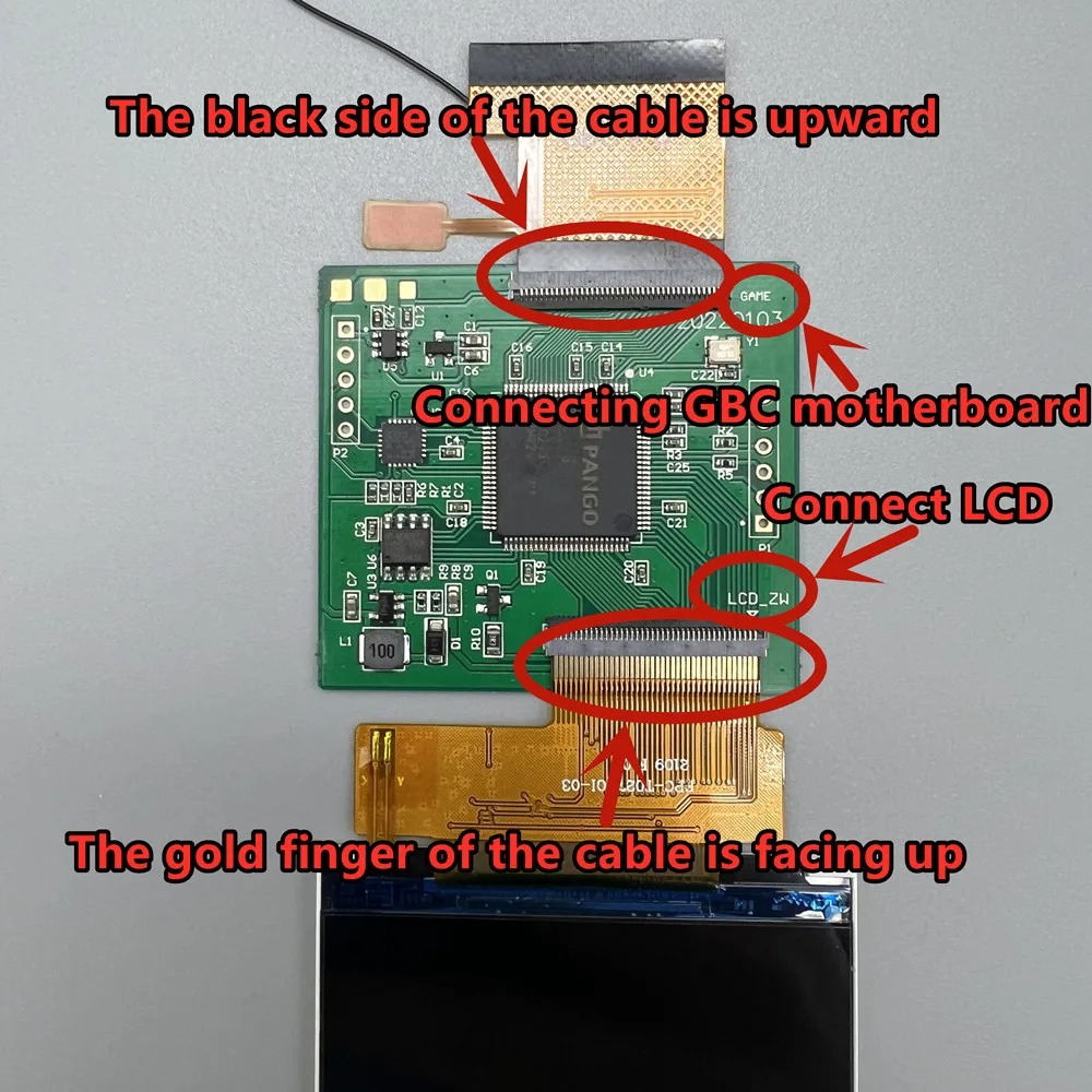 Original Size New 2.45 GBC IPS - Lcd Screen Arcade review and price