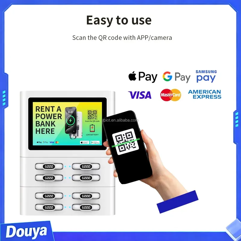 QR 8slots Scan Code Mobile Pow - Vending Machine Qr Code review and price