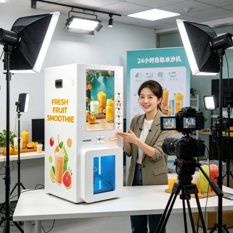 Customized 24H Automatic Smoot - Vending Machine Qr Code review and price