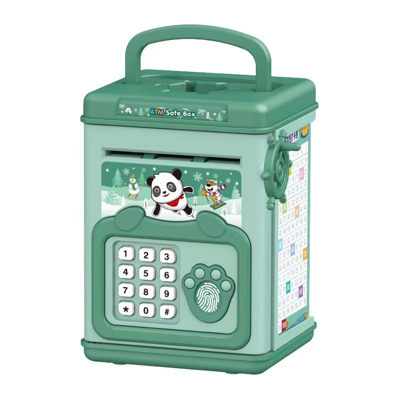 Money Box with Fingerprint Pig - Coin Operated Kiddie Ride review and price