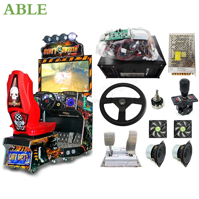 Dirty Drivin Arcade Game Machi - Coin Operated Kiddie Ride review and price