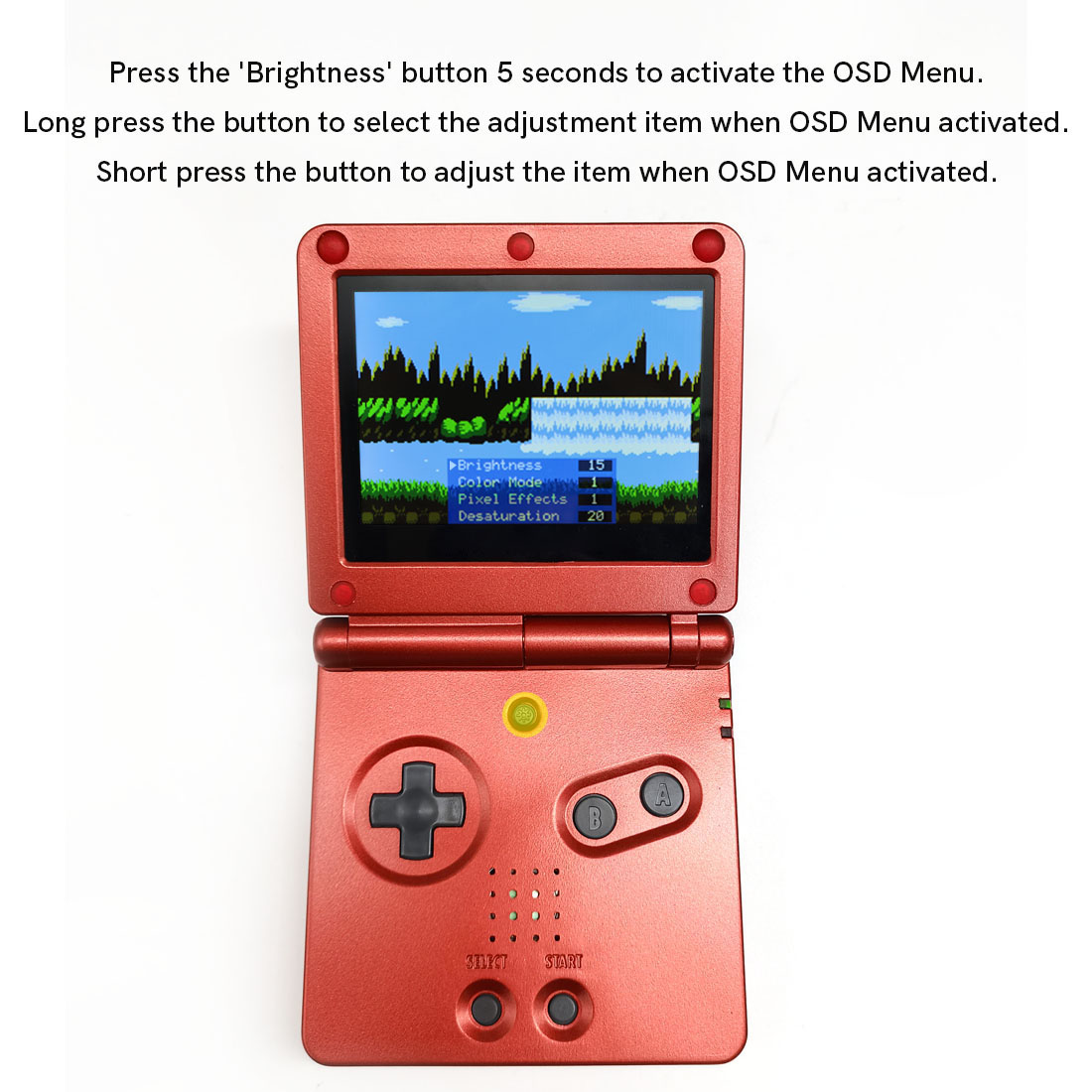 For  GBA SP V5  720x480 Retro  - Lcd Screen Arcade review and price
