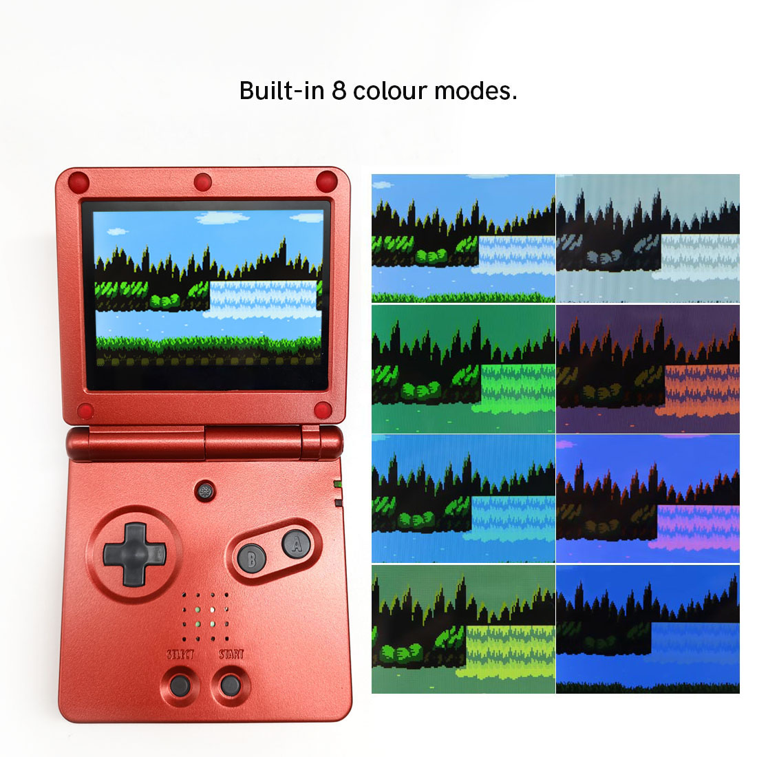 For  GBA SP V5  720x480 Retro  - Lcd Screen Arcade review and price
