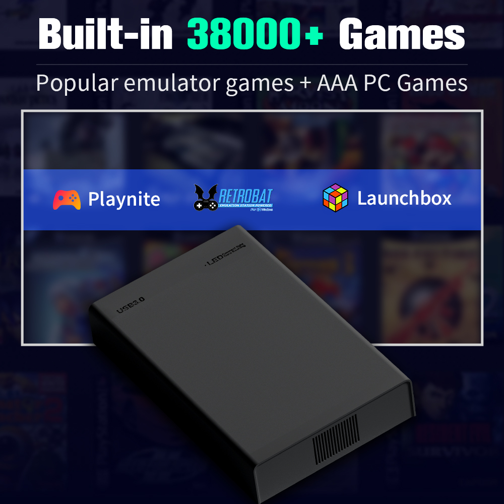 500G Game Hard Drive With 3800 - Arcade X review and price
