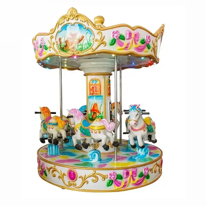 2026 Fairy Tale Style Carousel - Coin Operated Kiddie Ride review and price