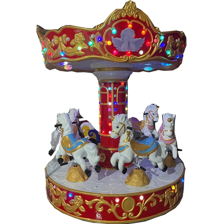 2026 Fairy Tale Style Carousel - Coin Operated Kiddie Ride review and price