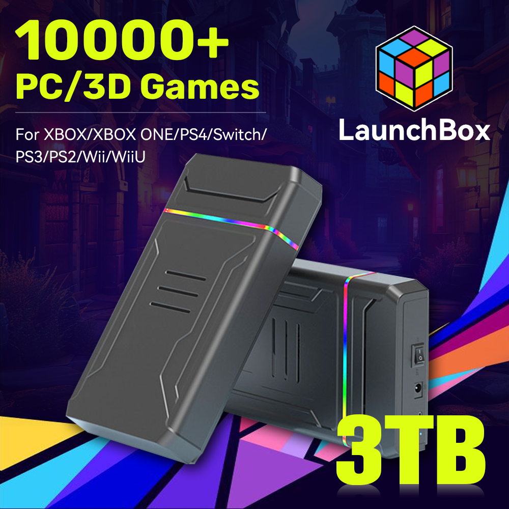 JMachen Launchbox 3TB Gaming H - Arcade X review and price