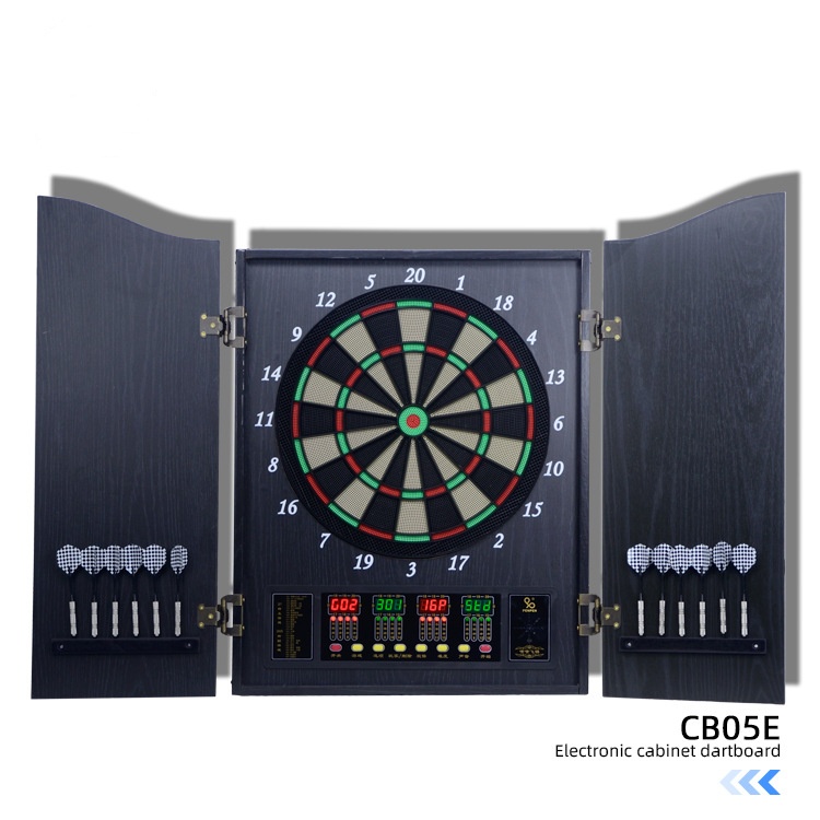 Luxury wooden electronic dart  - Electronic Dartboard Cabinet review and price