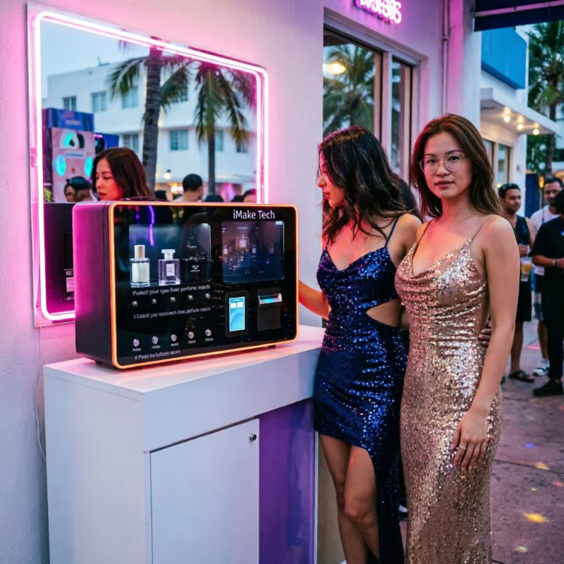 Self-service Perfume Spray Ven - Vending Machine Qr Code review and price