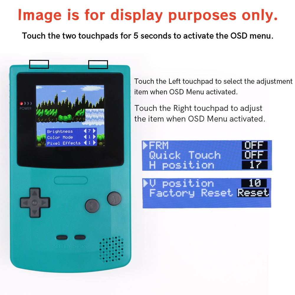 Hispeedido 2.45 Inches Drop in - Lcd Screen Arcade review and price